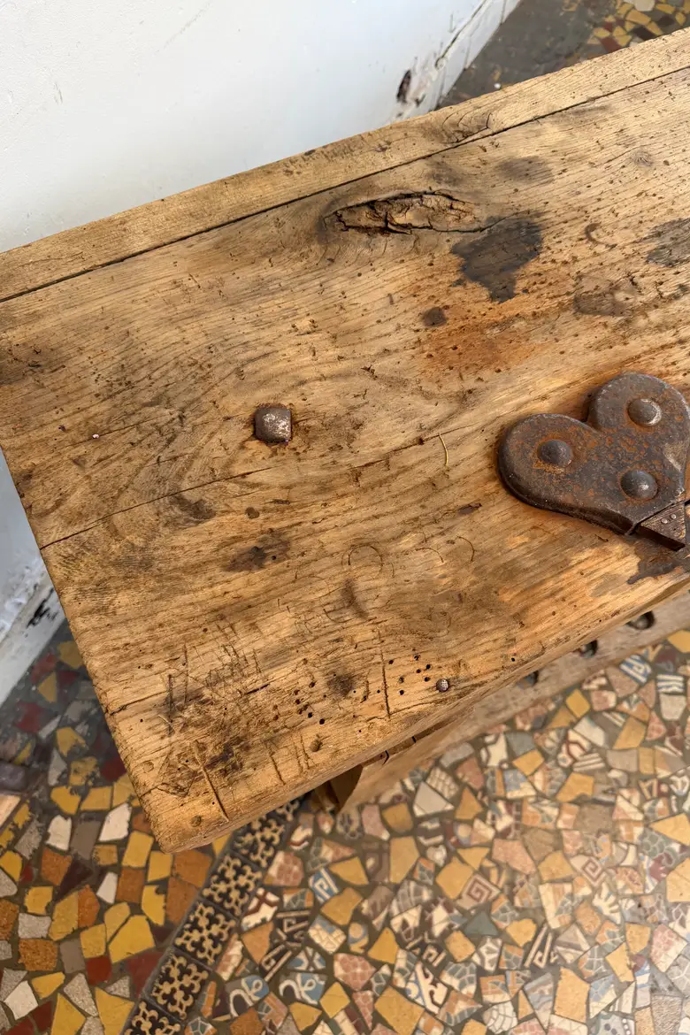 Ancien établi d’atelier