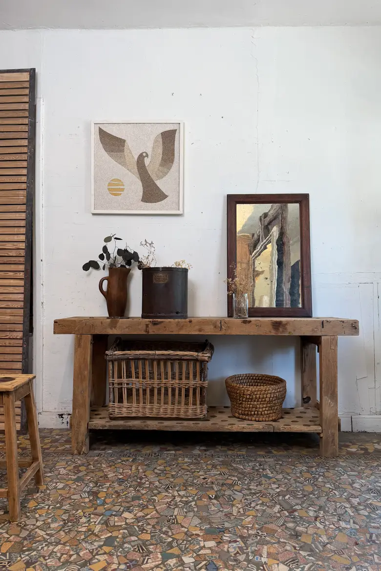 Ancien établi d’atelier