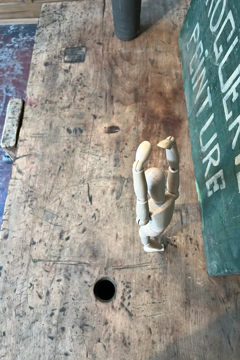Ancien établi d’atelier