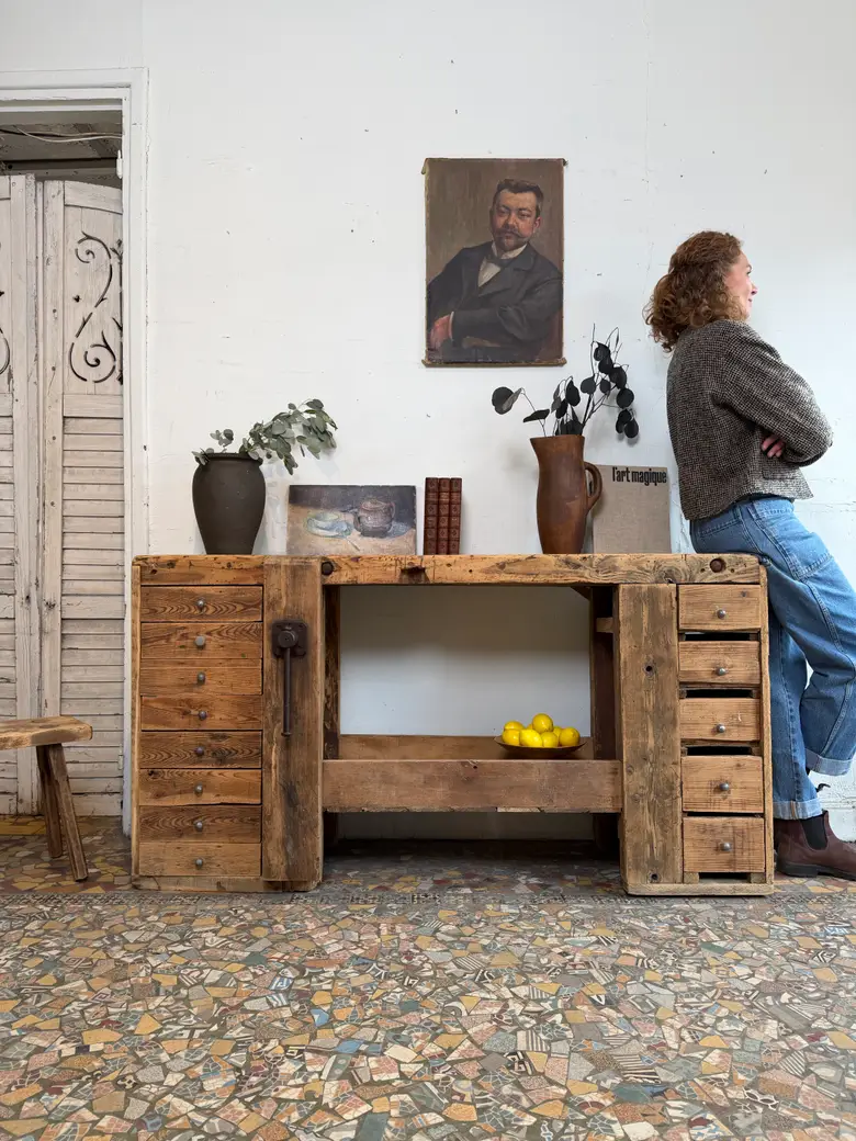 Ancien établi d’atelier – Début XXe