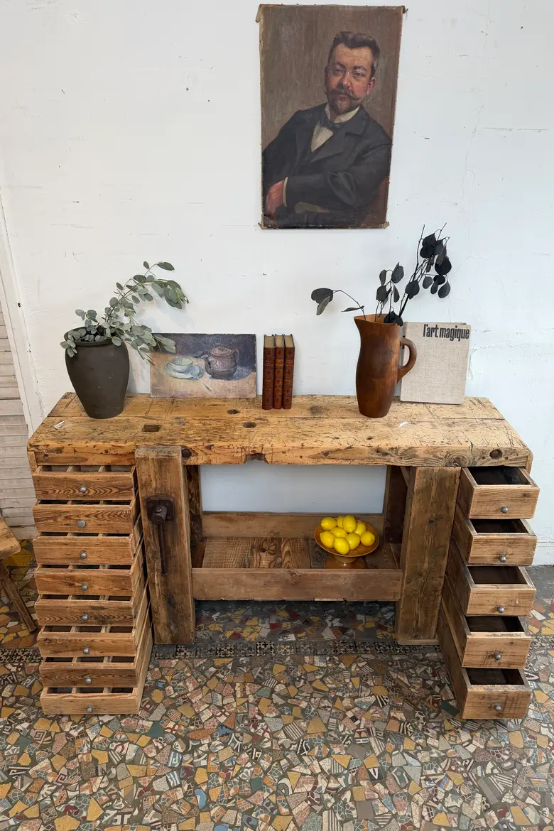 Ancien établi d’atelier – Début XXe