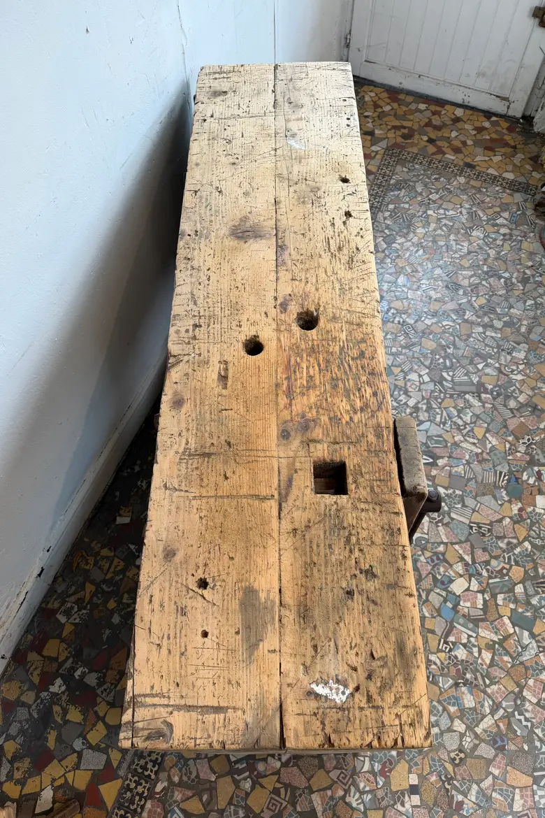 Ancien établi d’atelier – Début XXe