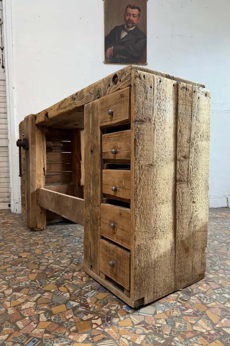 Ancien établi d’atelier – Début XXe