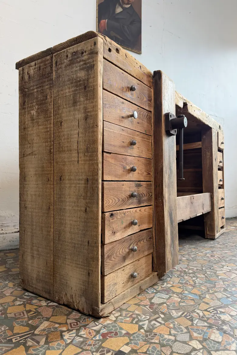 Ancien établi d’atelier – Début XXe