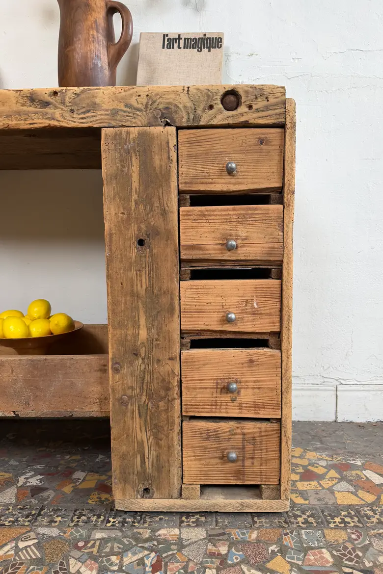 Ancien établi d’atelier – Début XXe