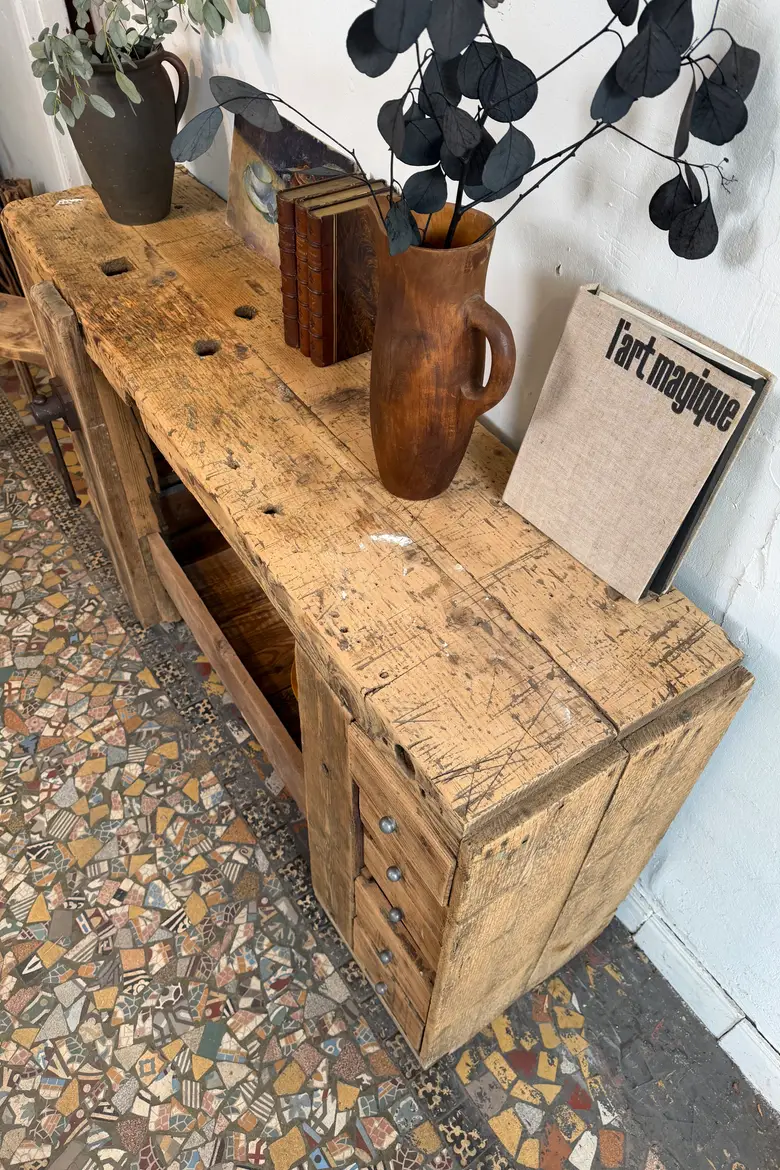 Ancien établi d’atelier – Début XXe
