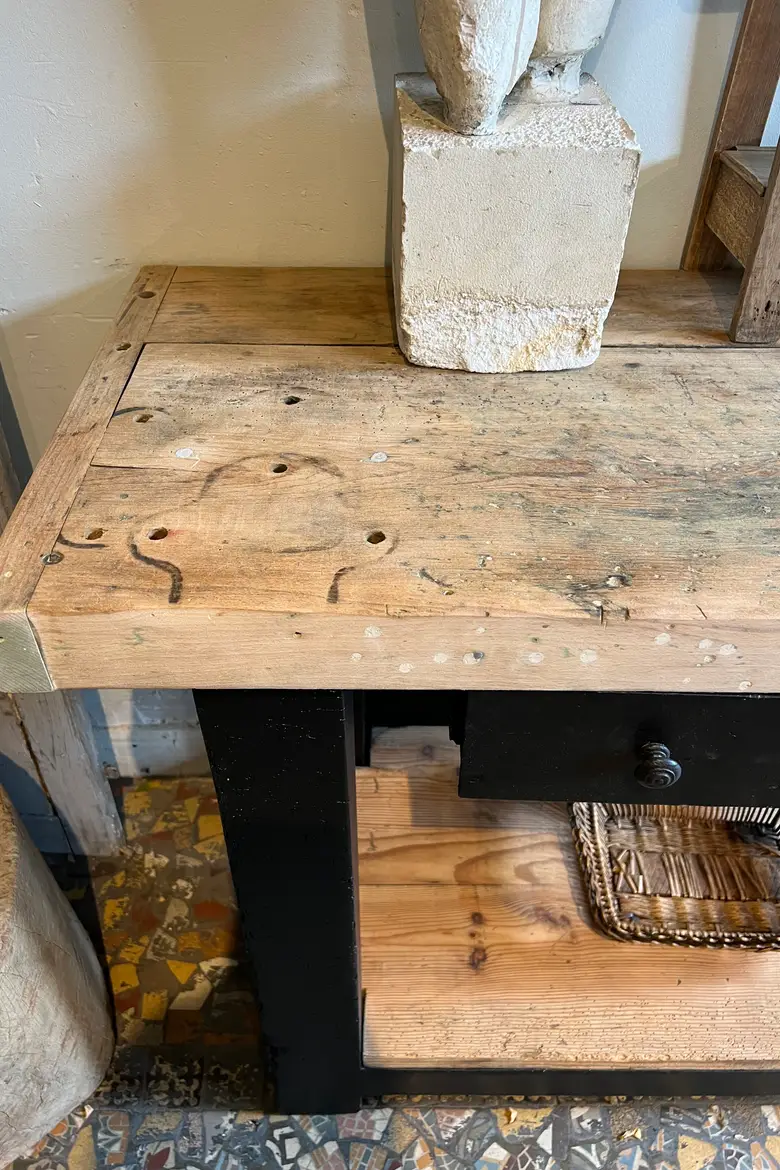 Ancien établi d’atelier Début XXème