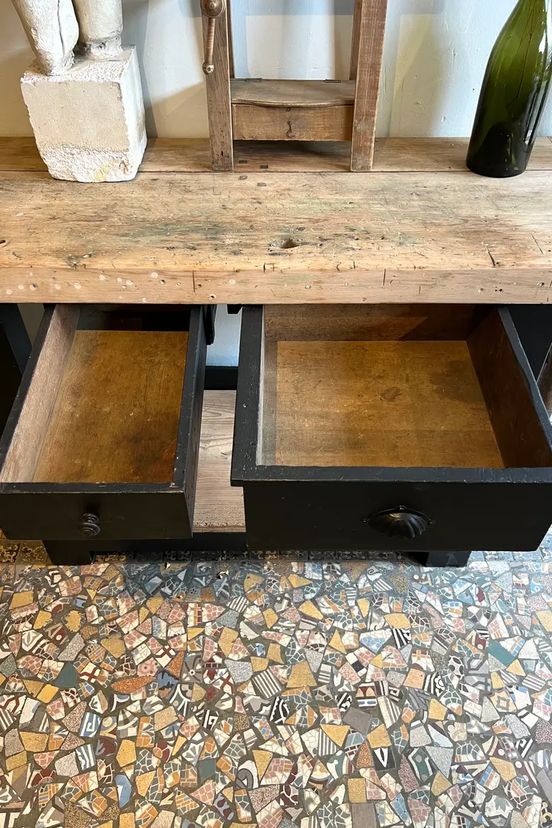 Ancien établi d’atelier Début XXème