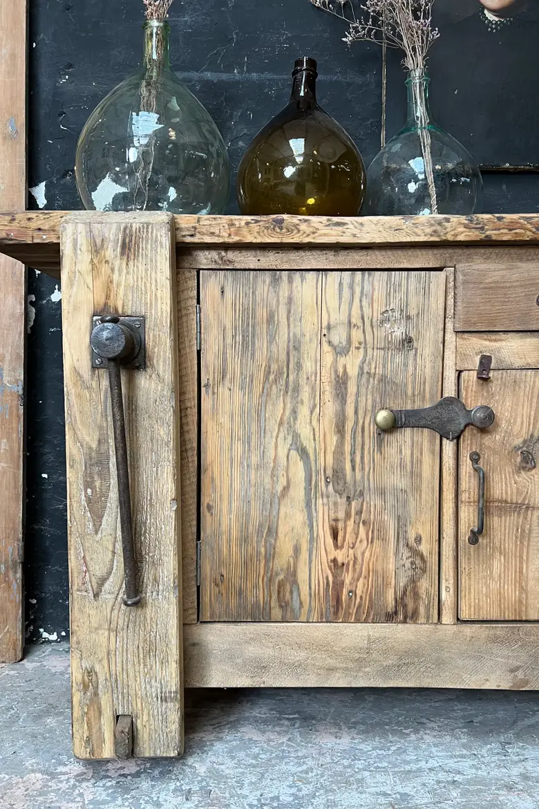 Ancien établi d’atelier Début XXème