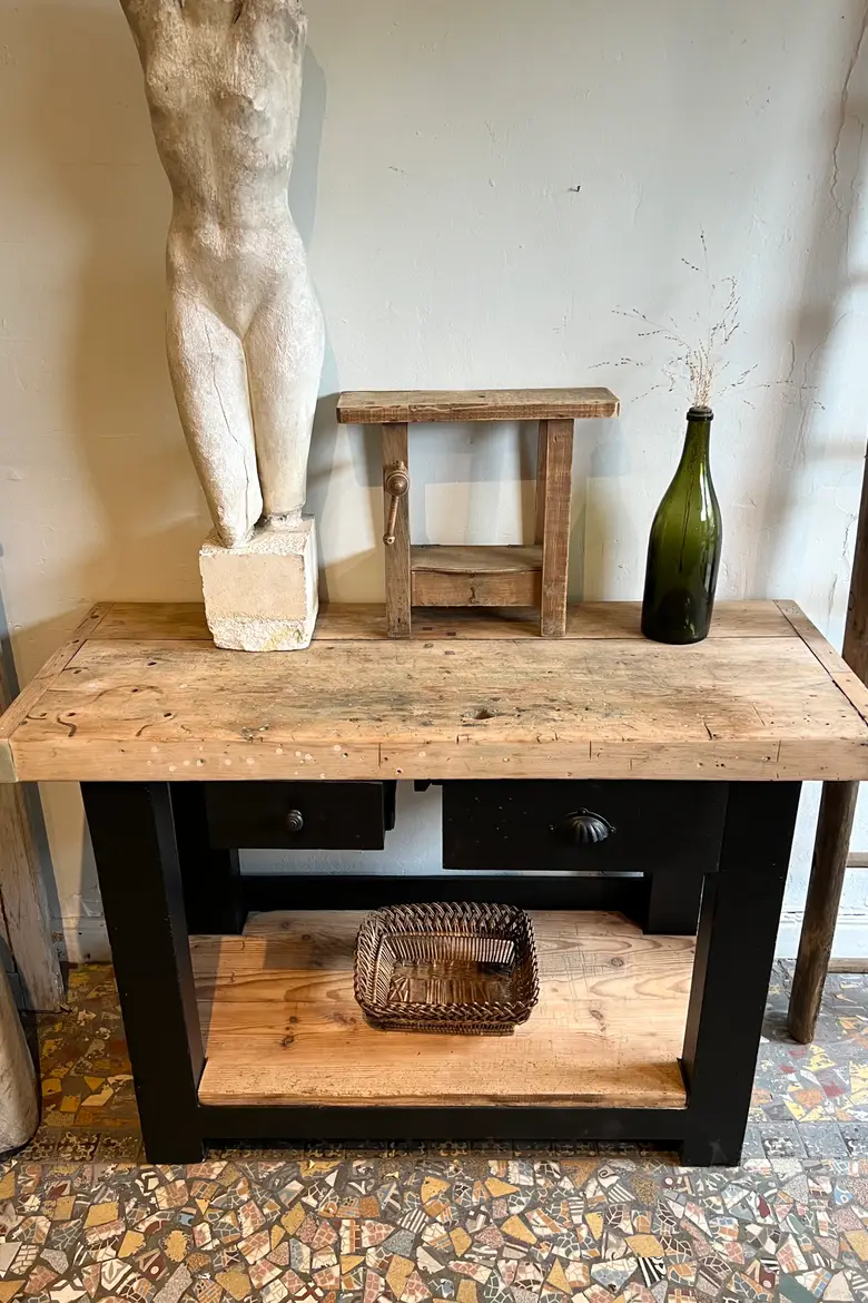 Ancien établi d’atelier Début XXème