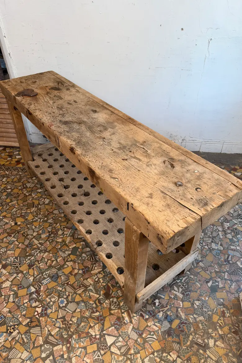 Ancien établi d’atelier