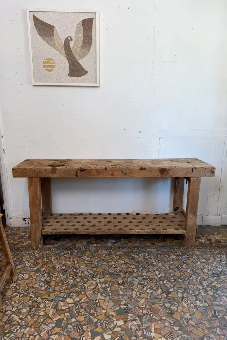 Ancien établi d’atelier