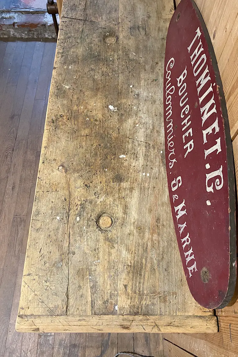 Ancien établi de menuisier Début XXème