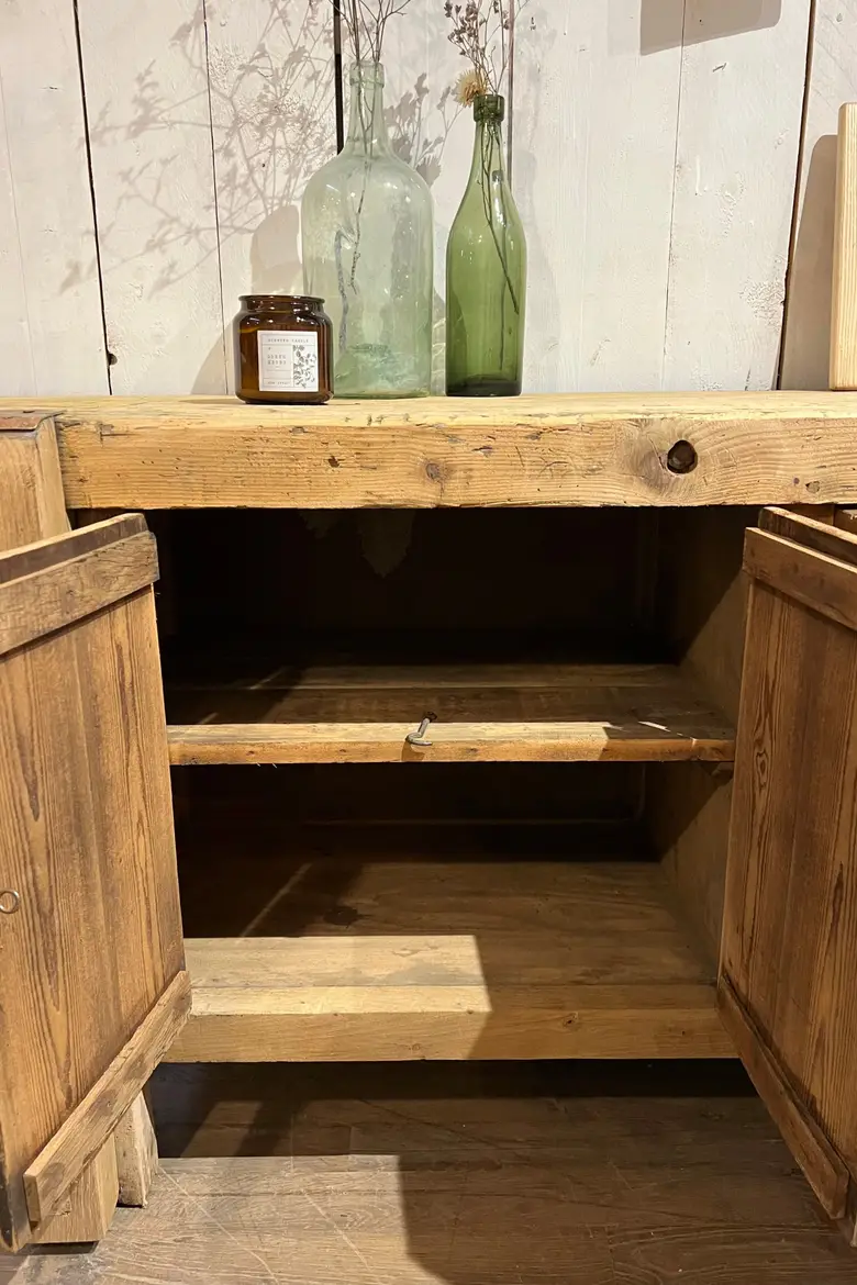 Ancien établi de menuisier Début XXème