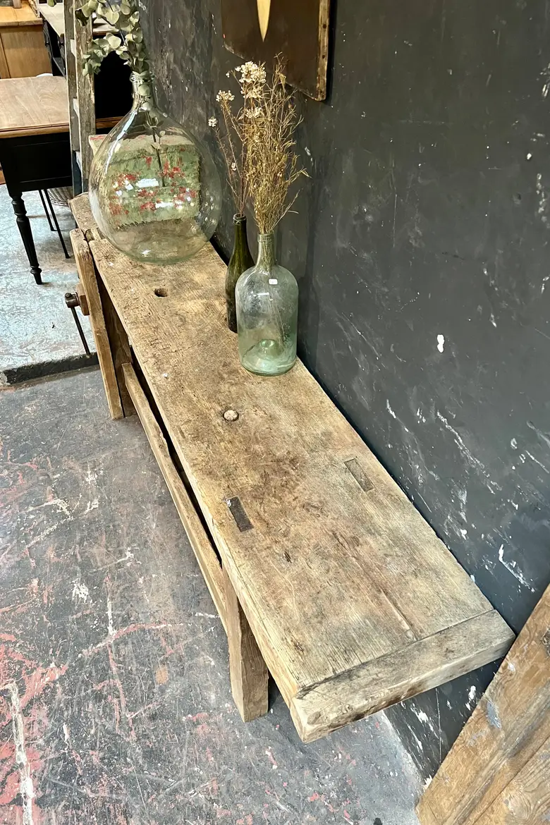 Ancien établi de menuisier Début XXème
