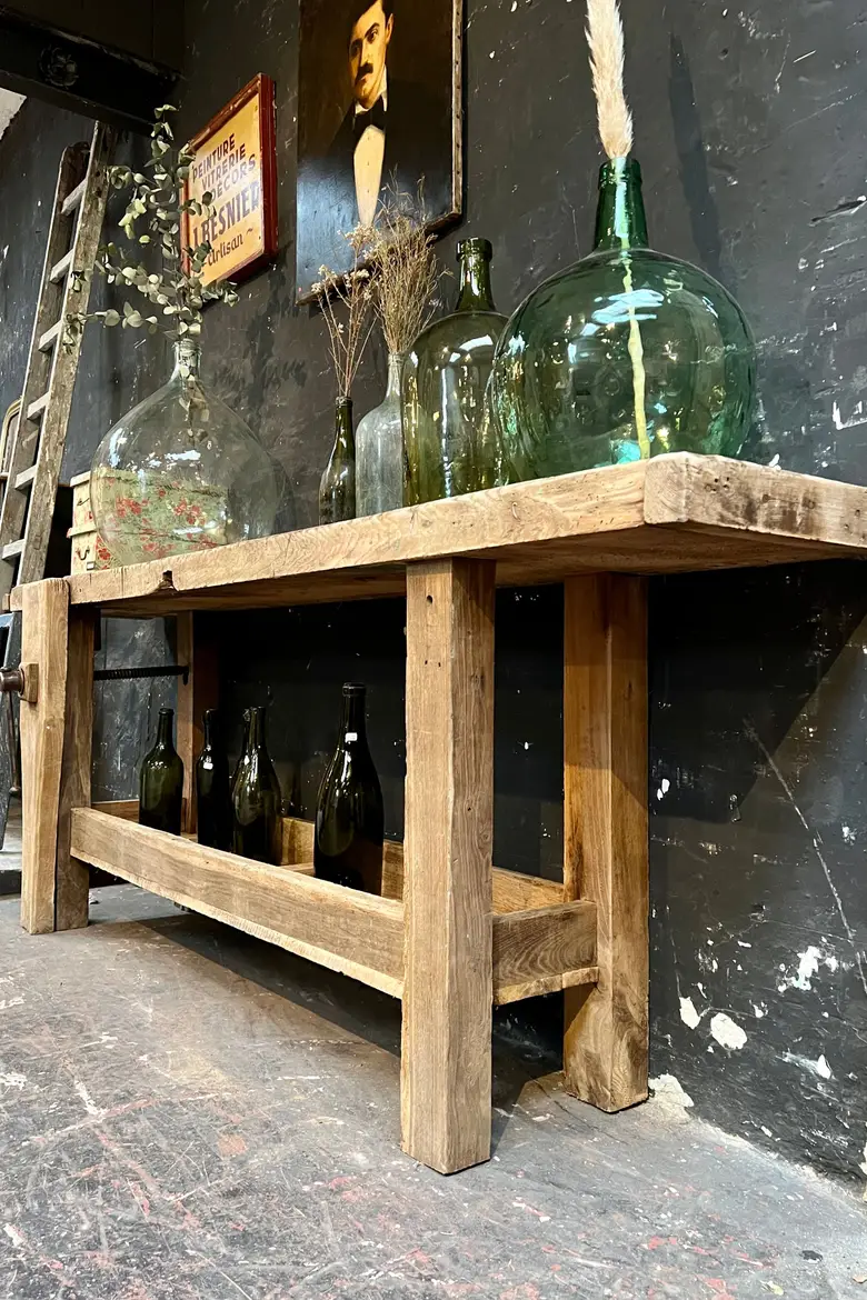 Ancien établi de menuisier Début XXème