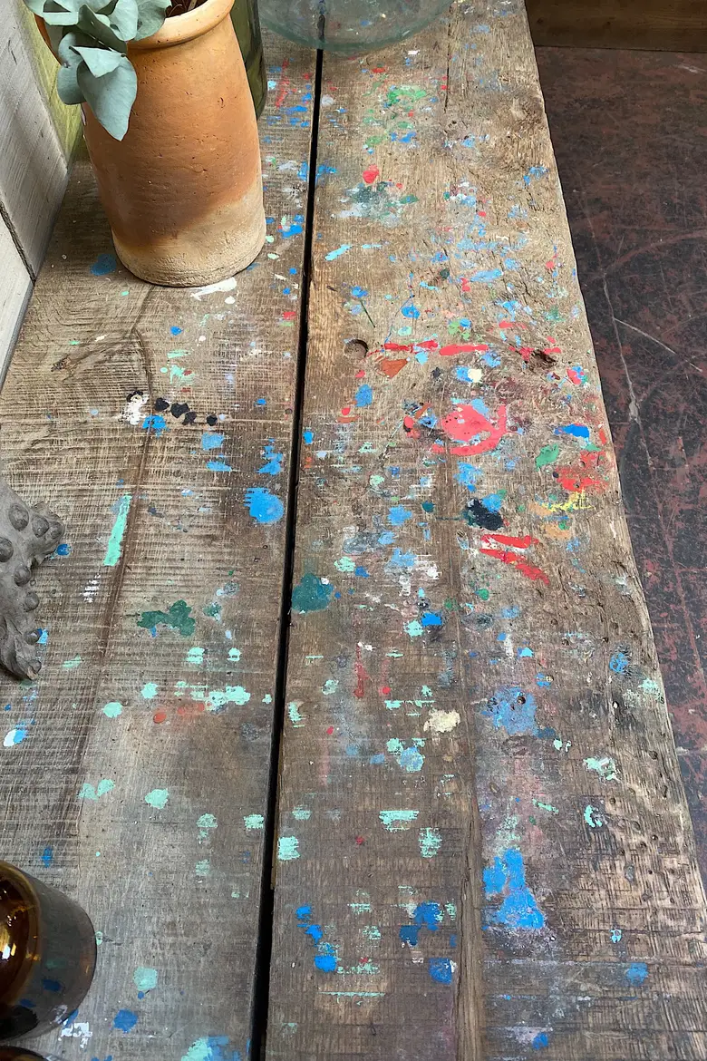 Ancien établi de peintre Début XXème