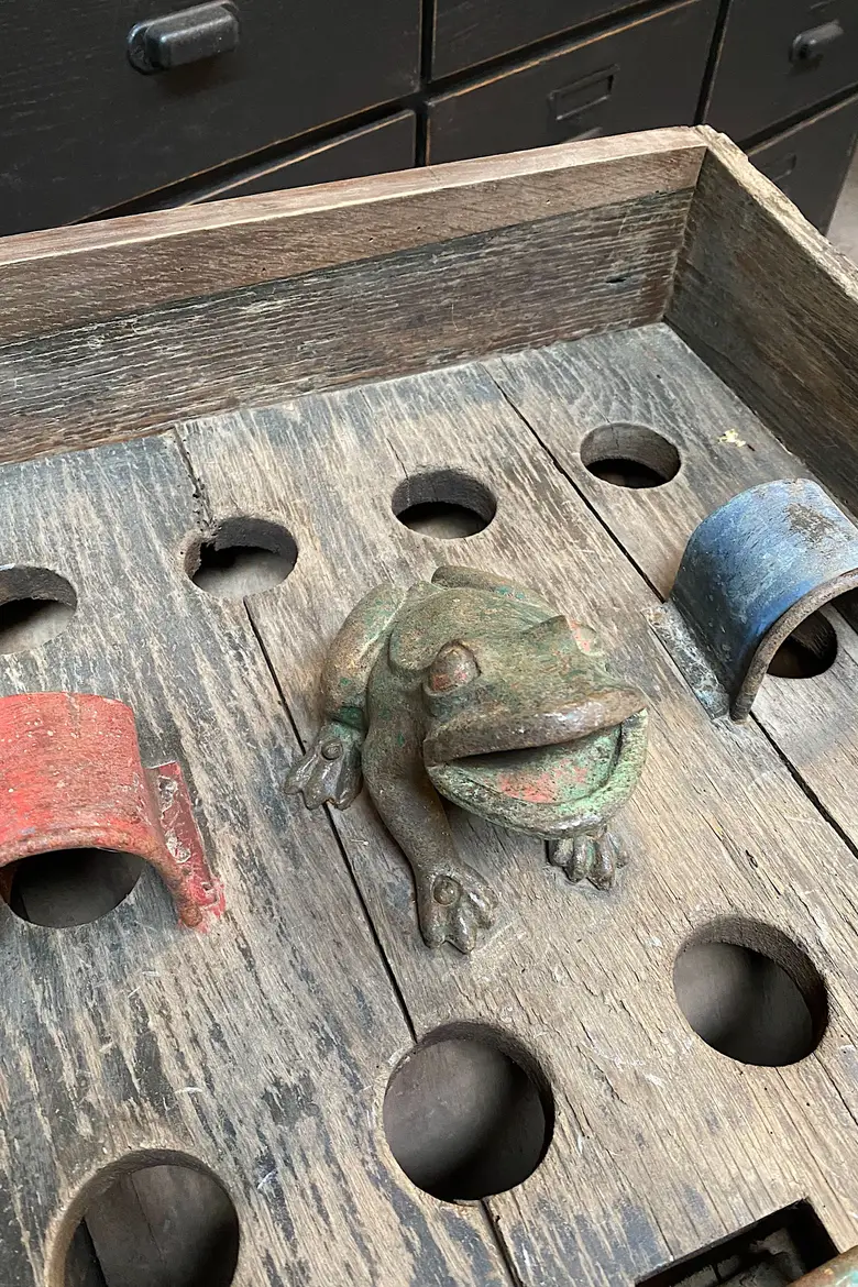 Ancien jeu de grenouille Début XXème