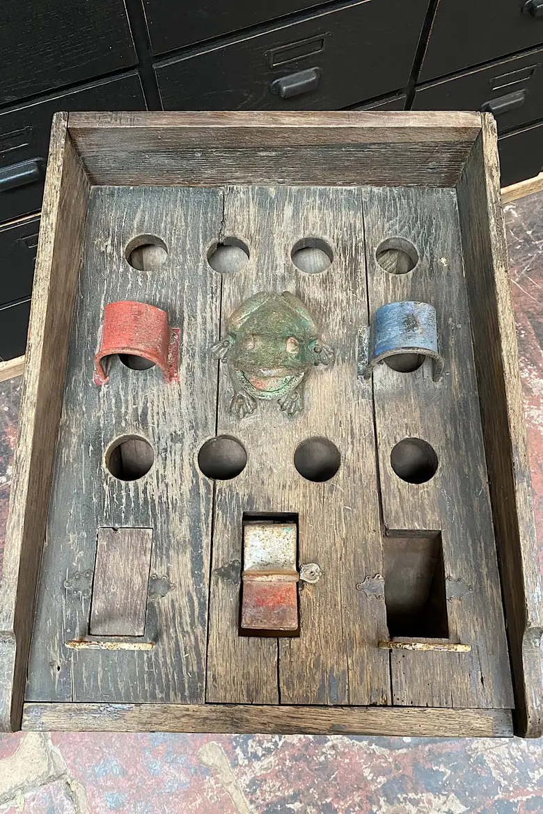 Ancien jeu de grenouille Début XXème
