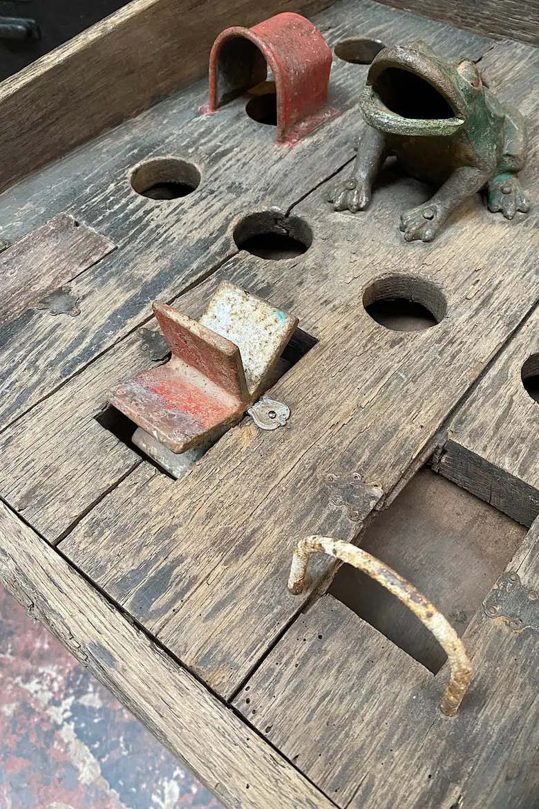 Ancien jeu de grenouille Début XXème