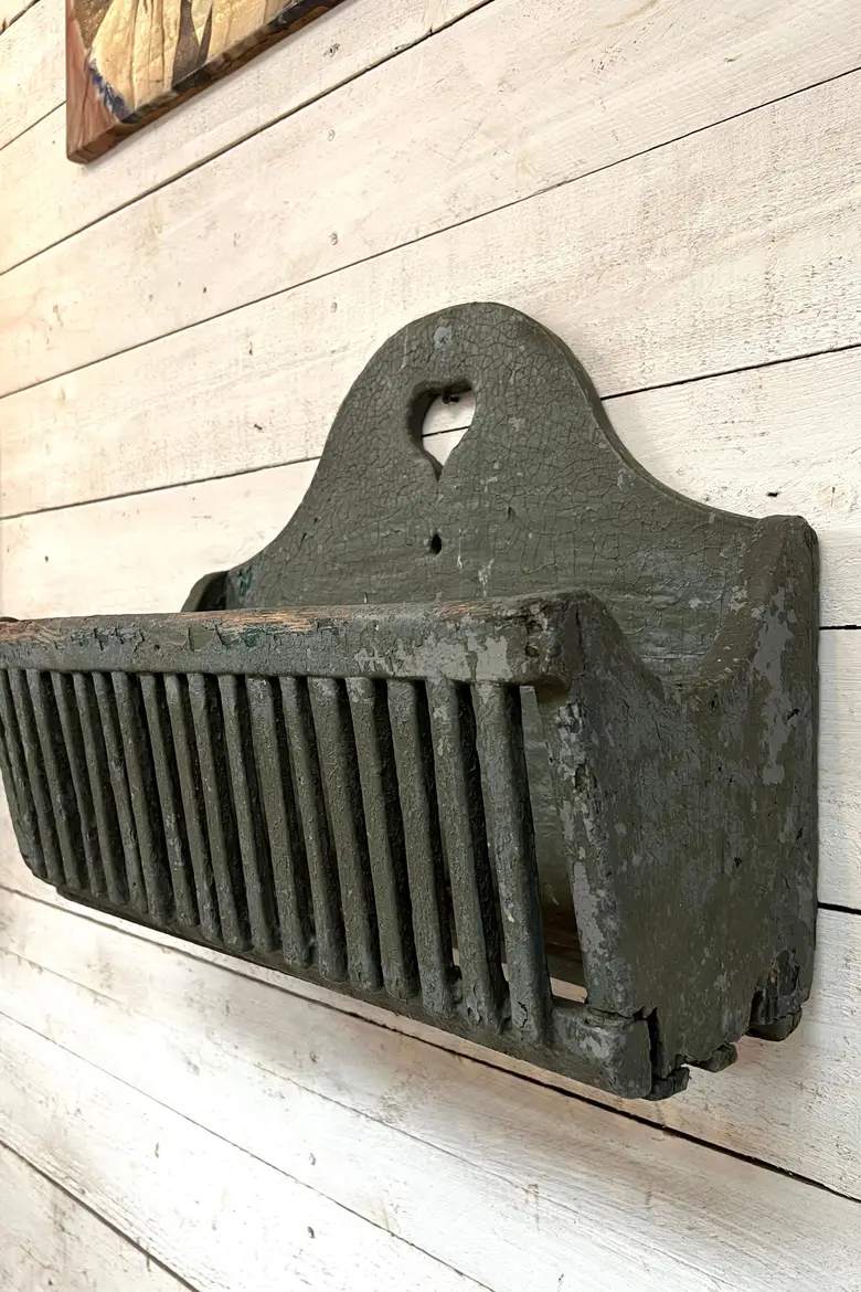 Ancien mangeoire en bois Début XXème