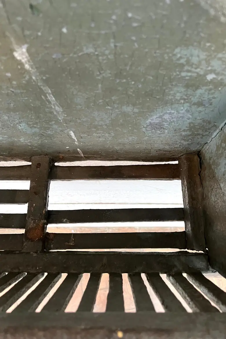 Ancien mangeoire en bois Début XXème