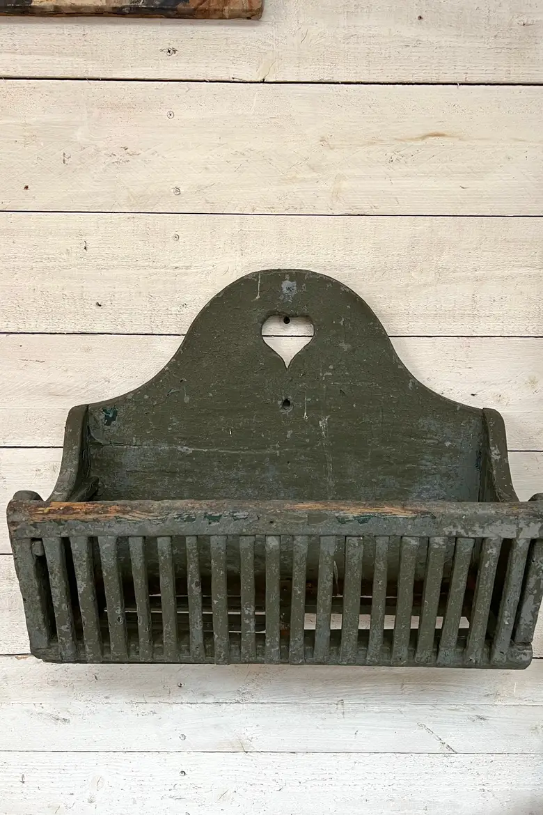 Ancien mangeoire en bois Début XXème