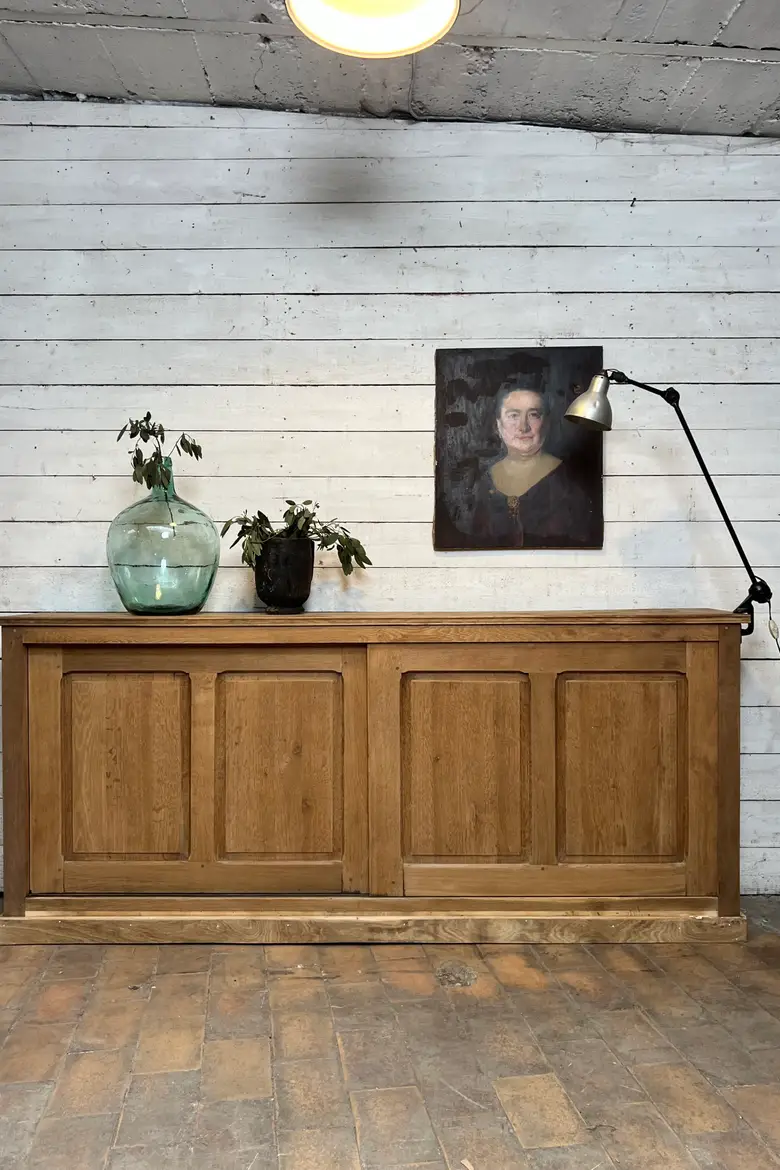 Ancien meuble arrière de comptoir