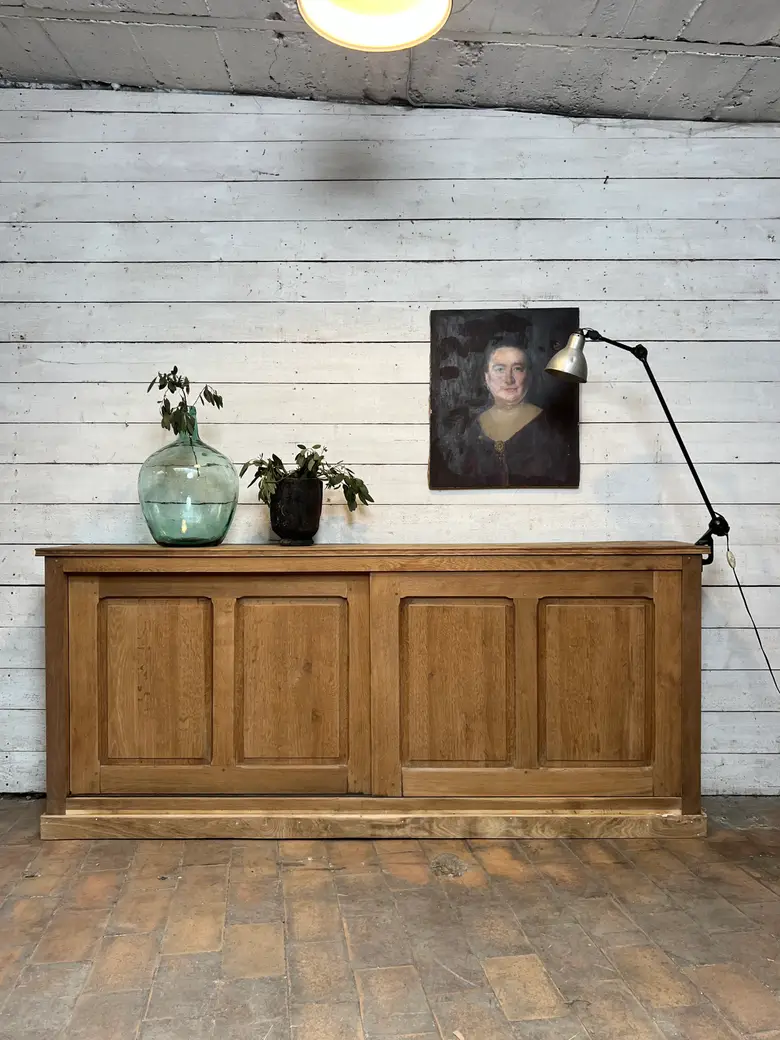 Ancien meuble arrière de comptoir