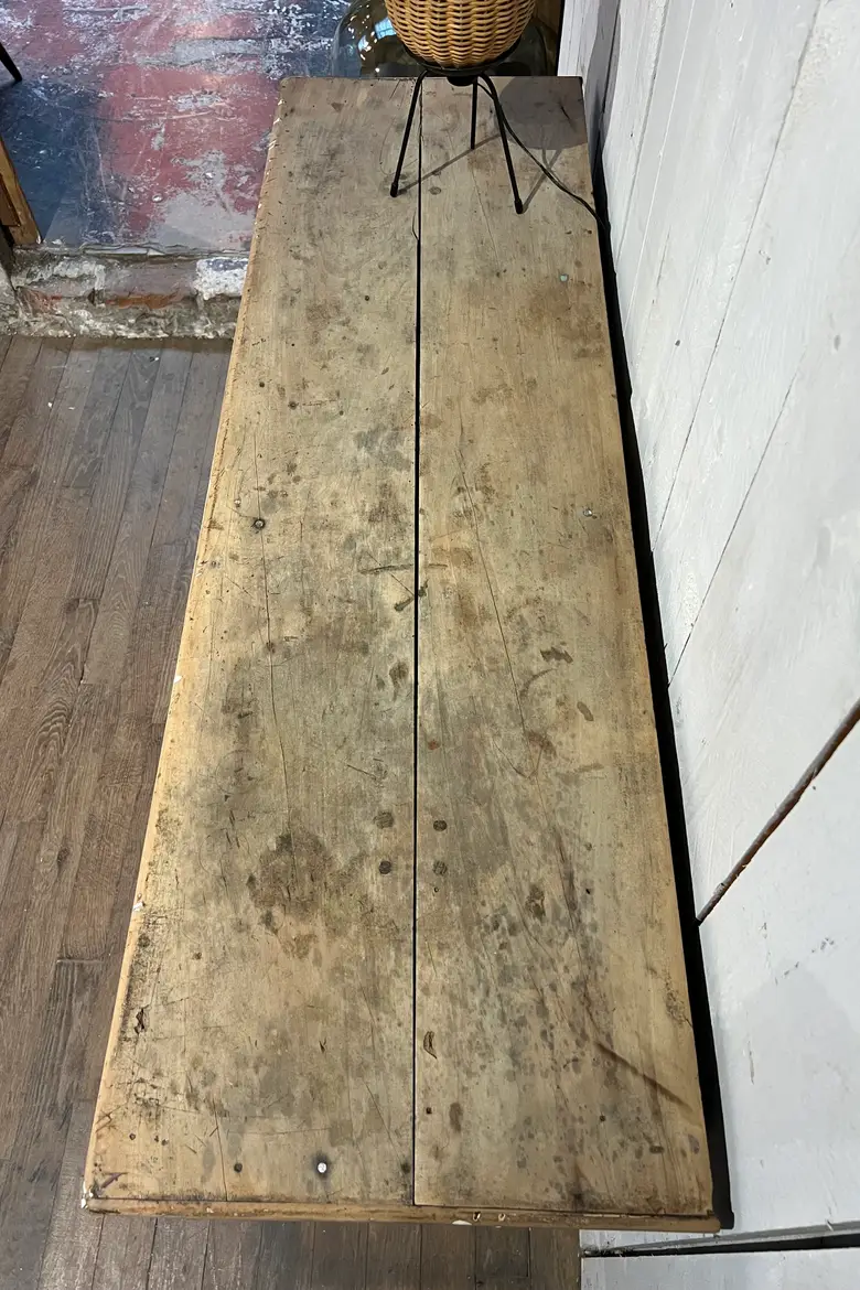 Ancien meuble billot Début 20ème