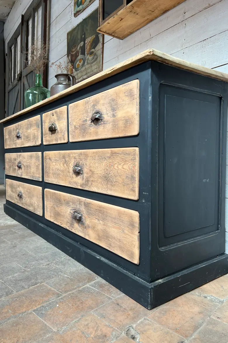 Ancien meuble comptoir