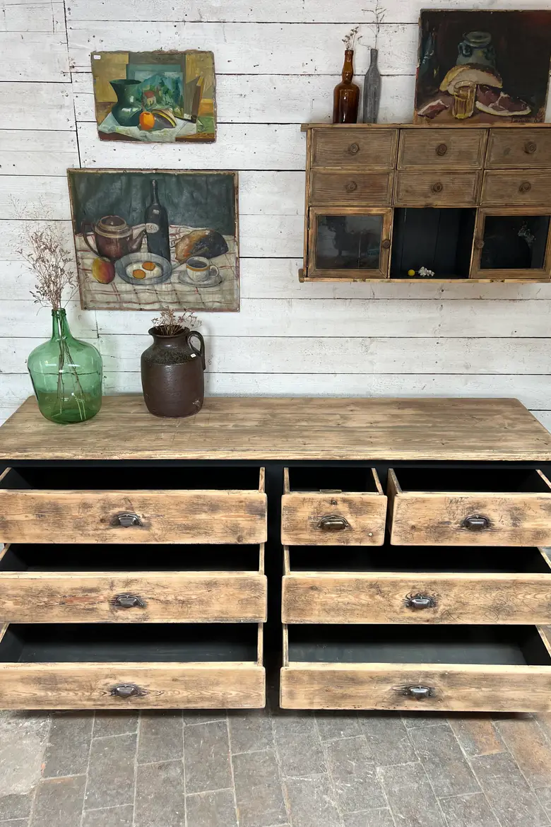 Ancien meuble comptoir