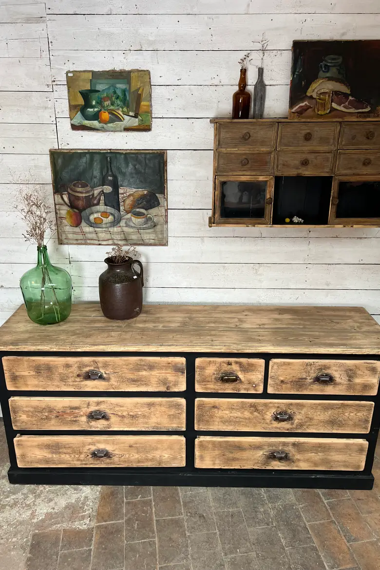 Ancien meuble comptoir
