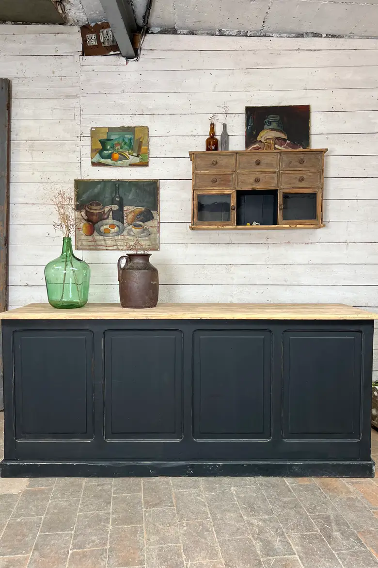 Ancien meuble comptoir