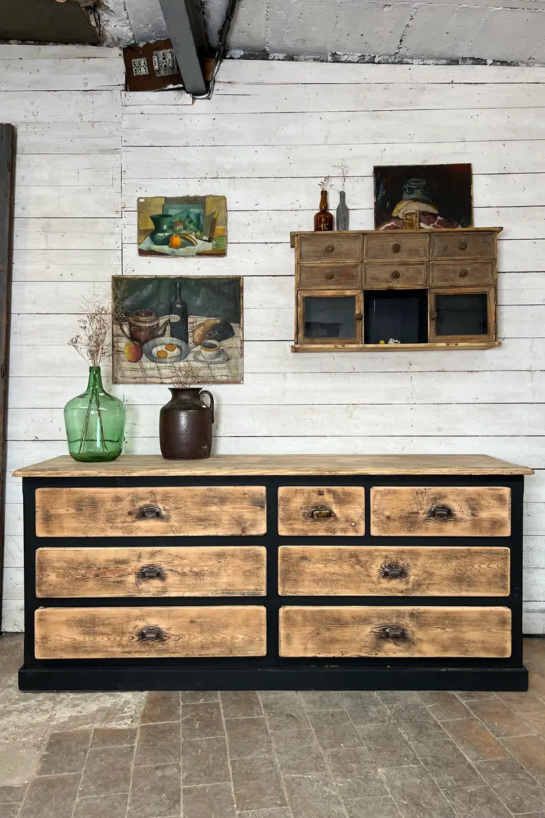Ancien meuble comptoir