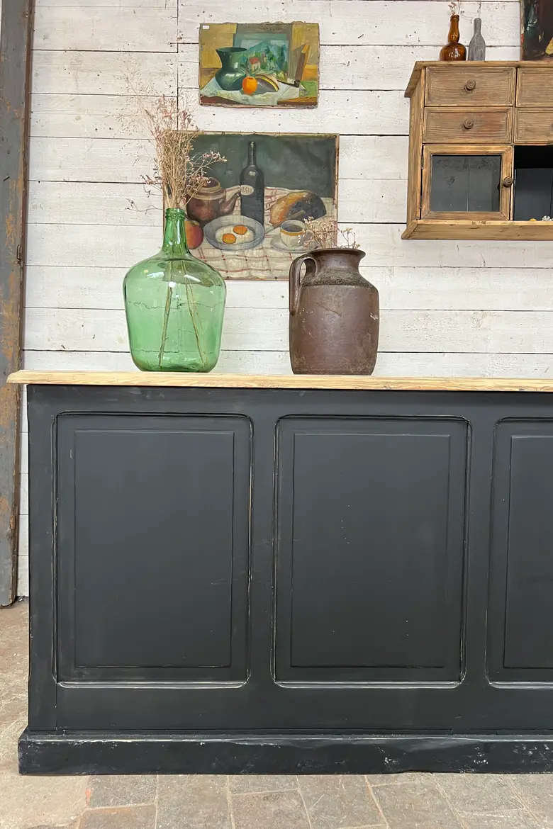 Ancien meuble comptoir