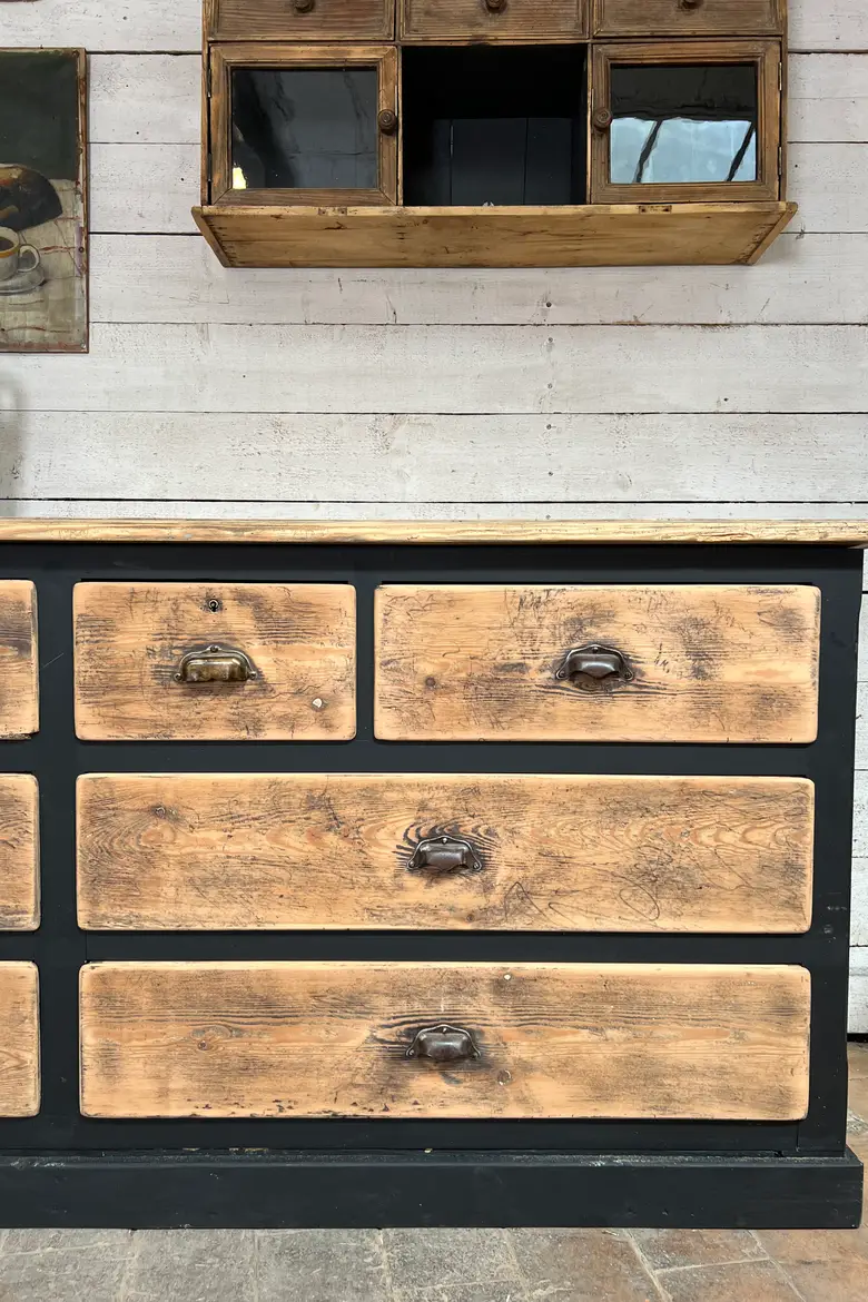 Ancien meuble comptoir