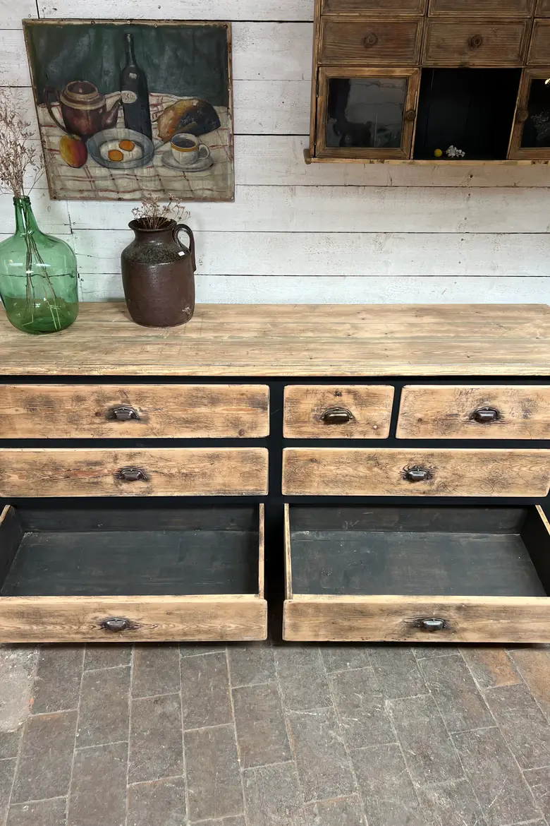 Ancien meuble comptoir