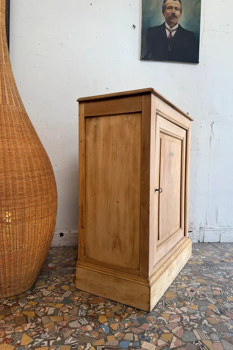 Petit confiturier en chêne — Ancien meuble confiturier en chêne