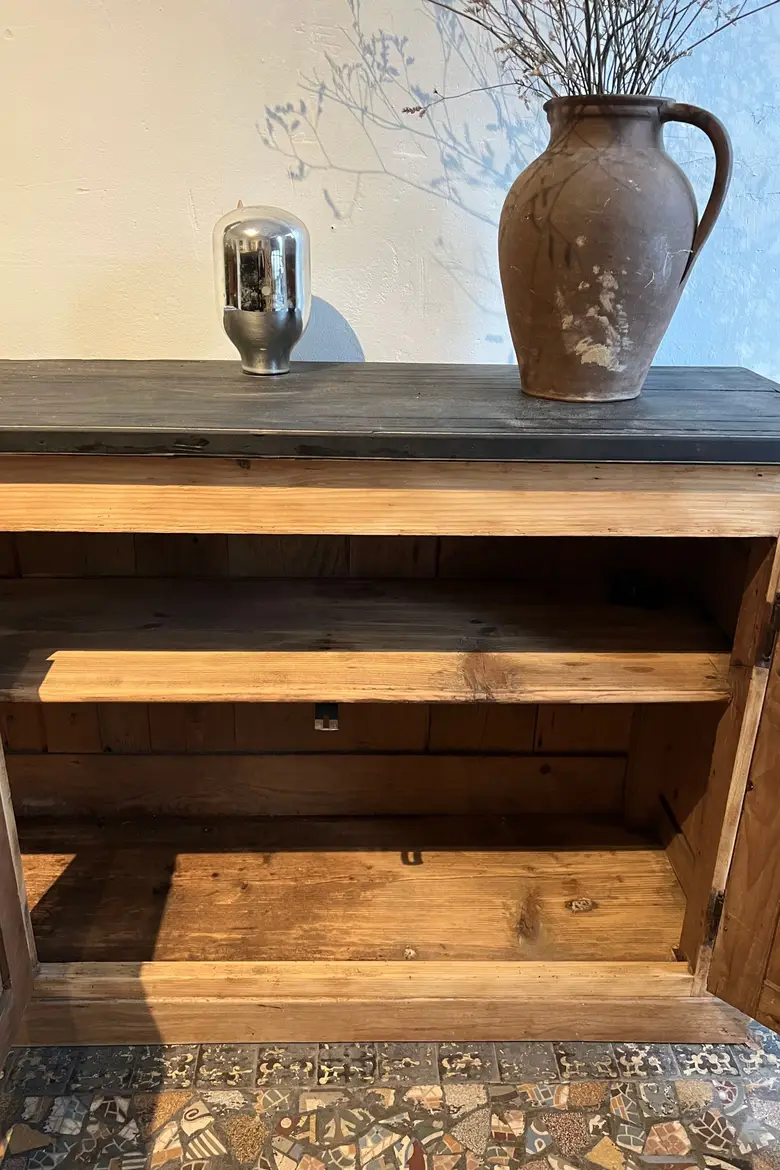 Ancien meuble d’atelier 4 portes Début XXème