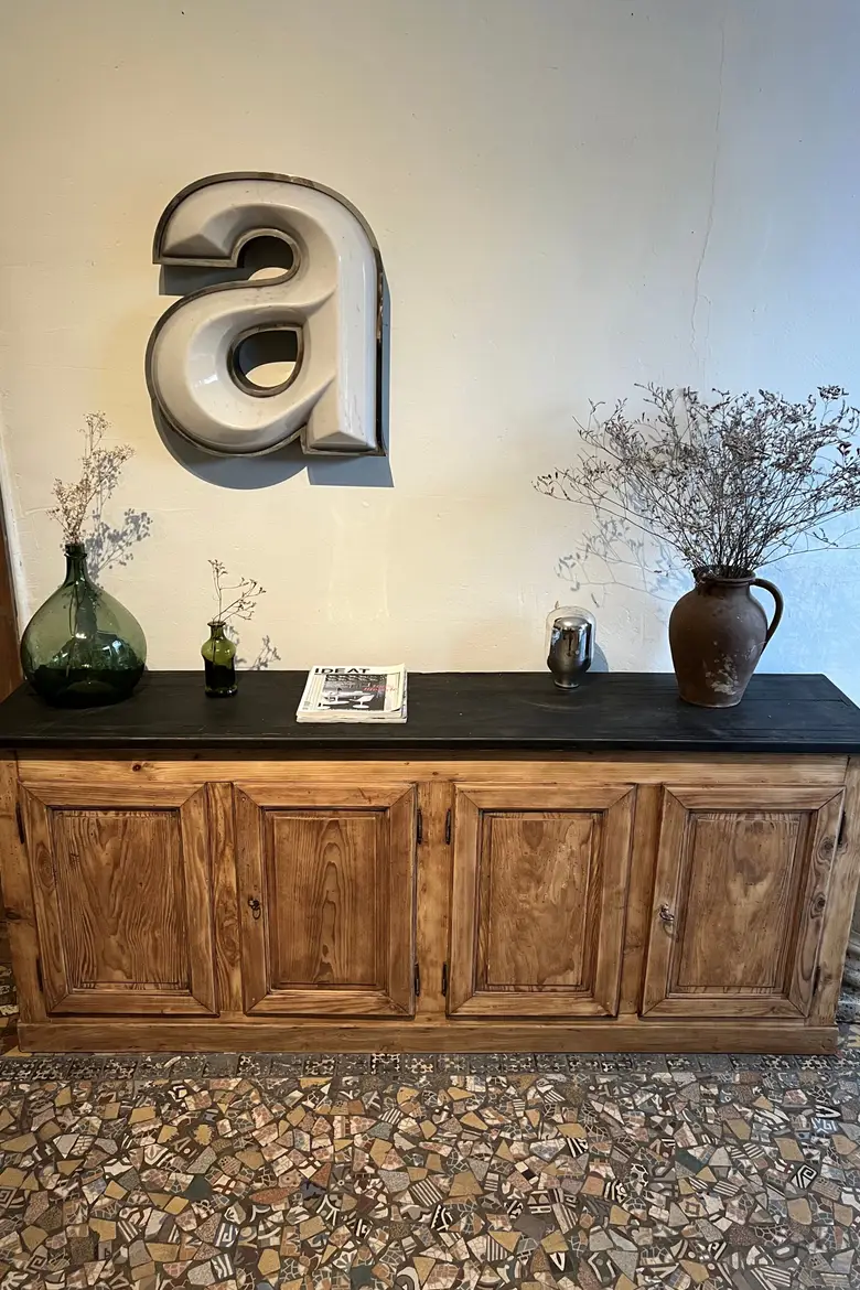 Ancien meuble d’atelier 4 portes Début XXème