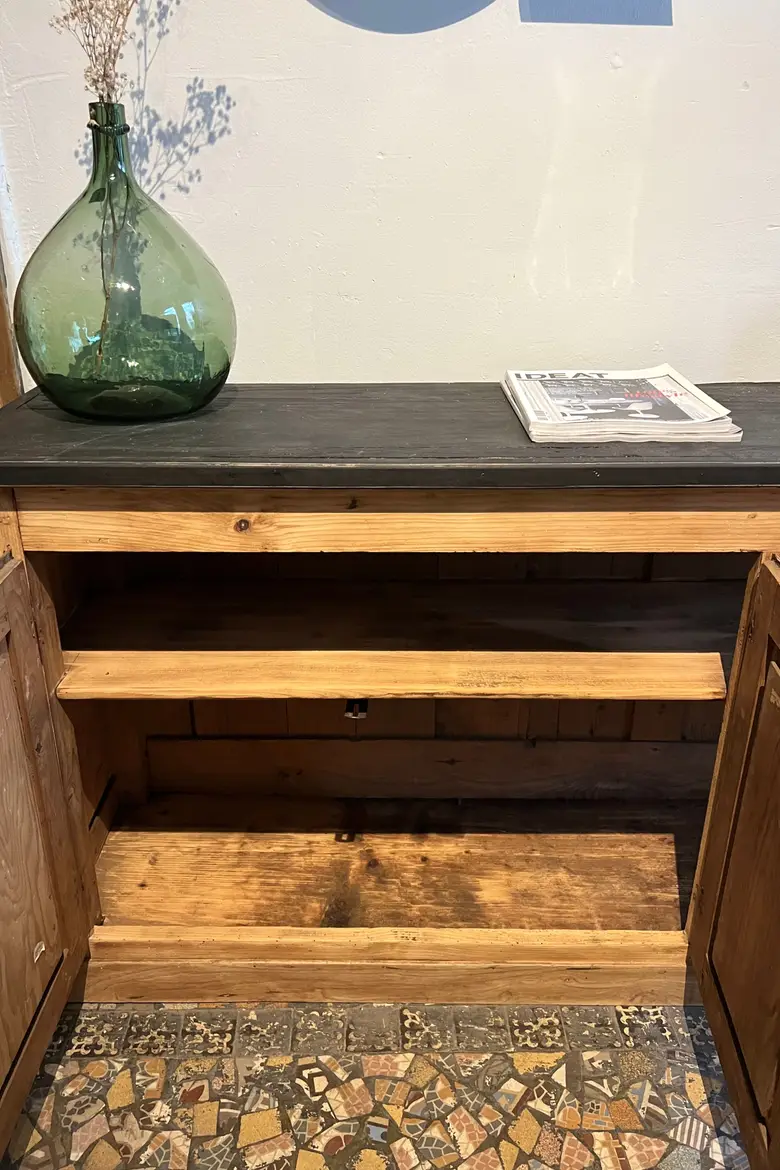 Ancien meuble d’atelier 4 portes Début XXème