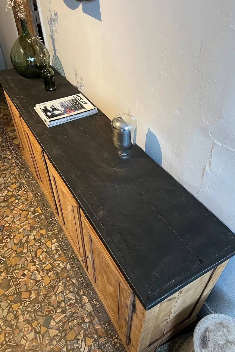 Ancien meuble d’atelier 4 portes Début XXème