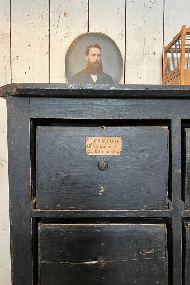 Ancien meuble d’atelier – début XXᵉ