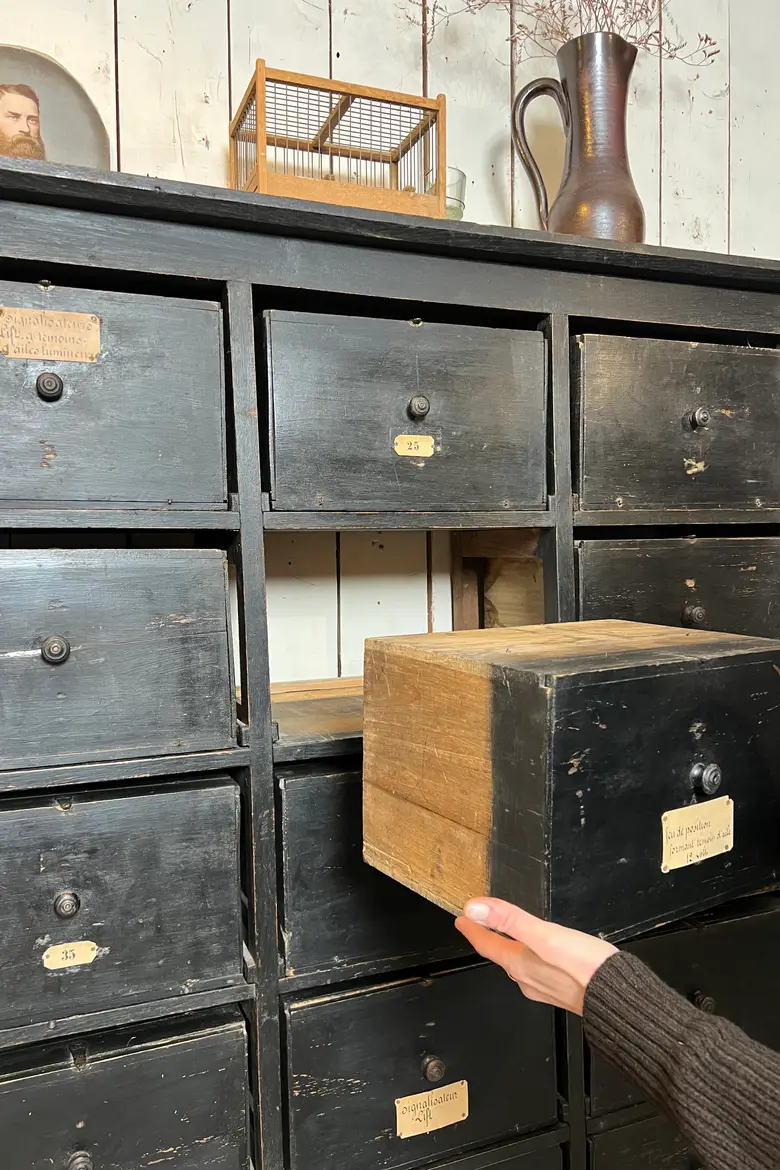 Ancien meuble d’atelier – début XXᵉ