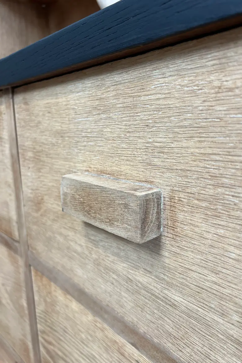 Ancien meuble d’atelier incurvé – Années 50