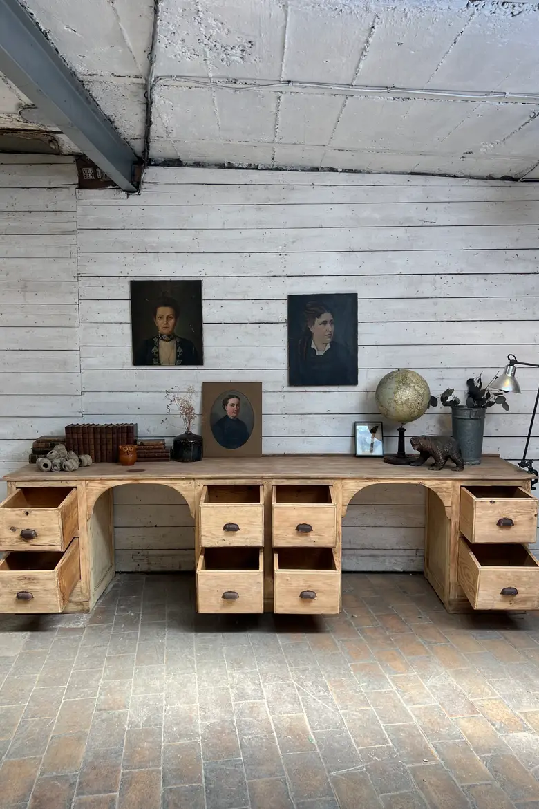 Ancien meuble de commerce – Fin XIXe