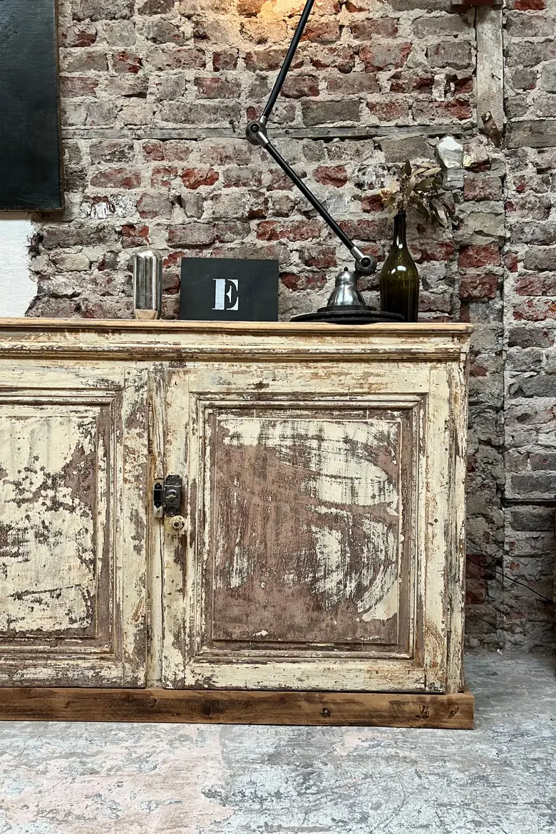 Ancien meuble de magasin XIXème 1880