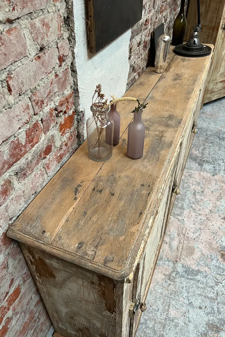 Ancien meuble de magasin XIXème 1880