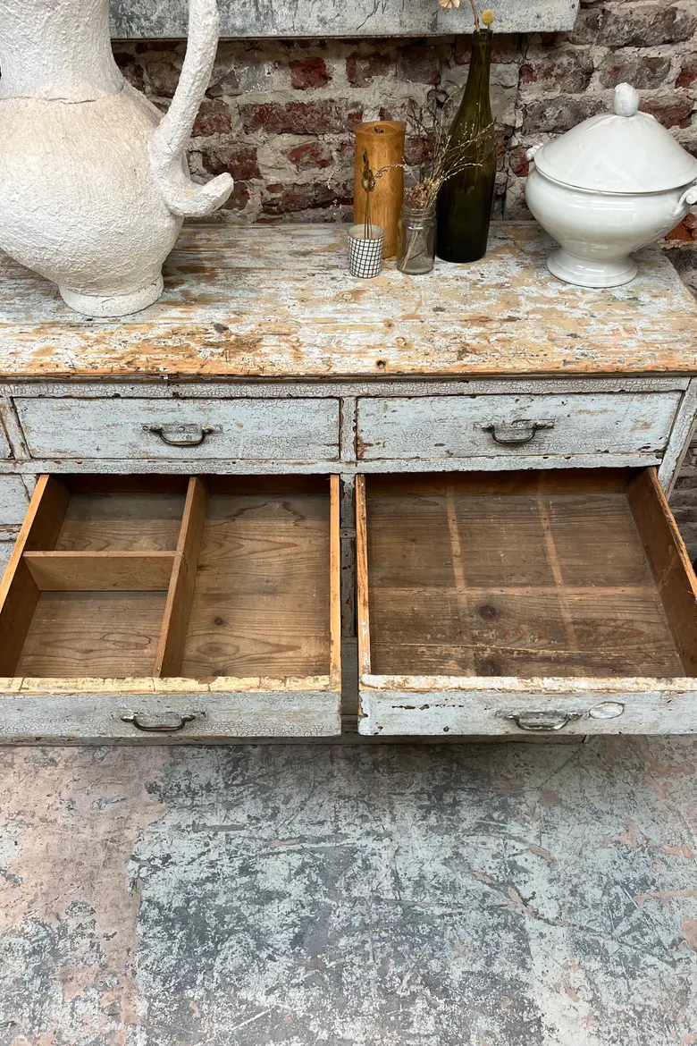 Ancien meuble de métier à tiroirs Début XXème